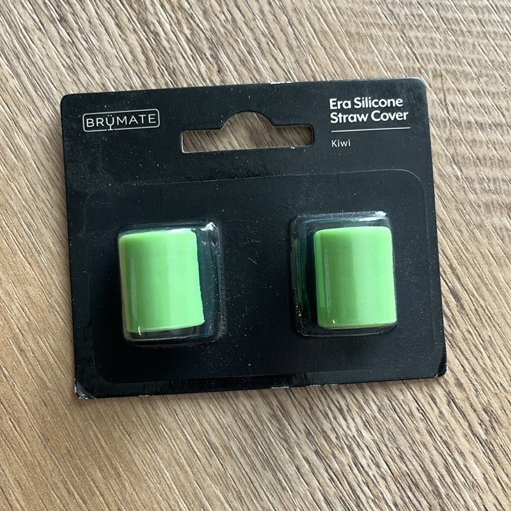 BrüMate Limited Edition Kiwi Straw Covers